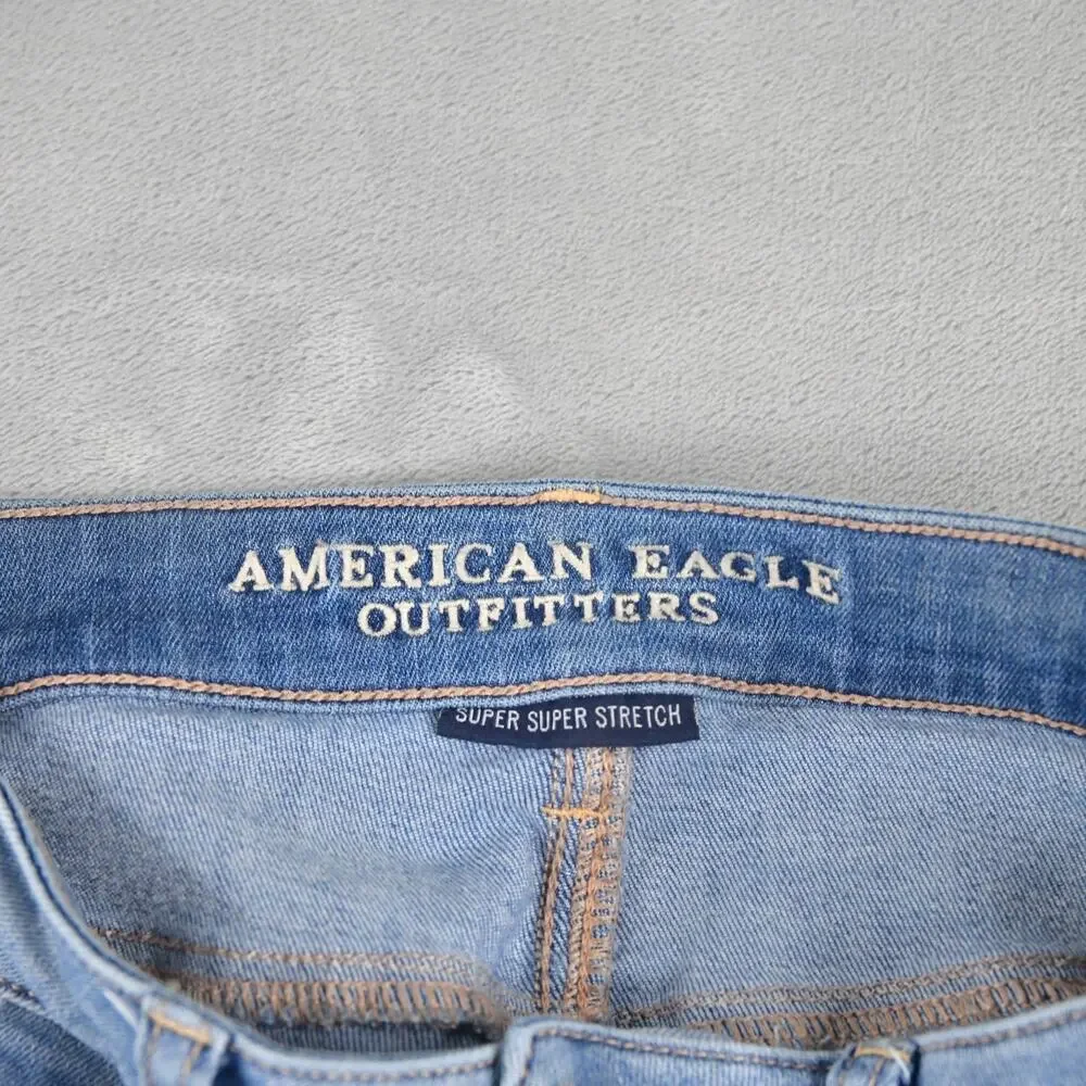American Eagle Jeans Womens 8 Short (30x27) Jegging Blue Denim